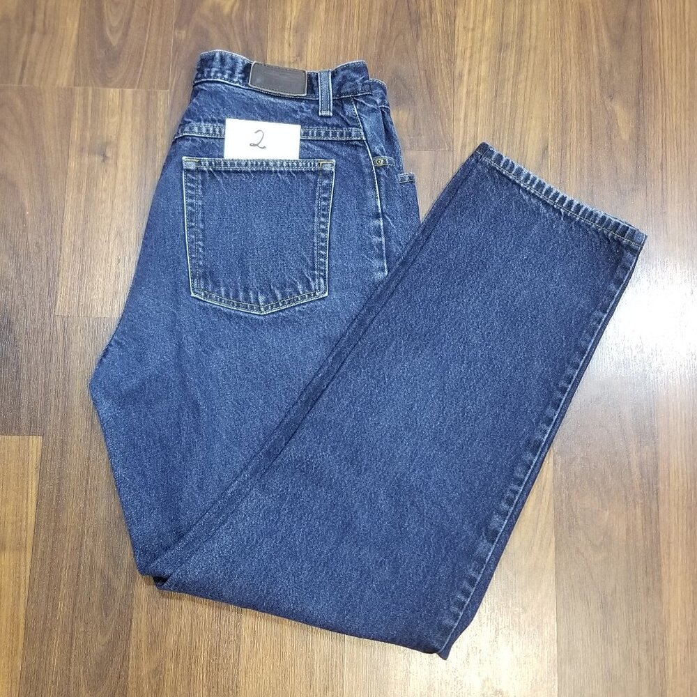 Ladies' L.L. Bean "Double L" Jeans, Relaxed Fit, Size 12 Tall, VGUC - Picture 5 of 16